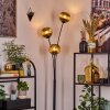 Koyoto globe light, floor lamp gold, 3-light sources