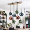 Ripoll hanging light, globe light, pendant light Ecru, black, 8-light sources