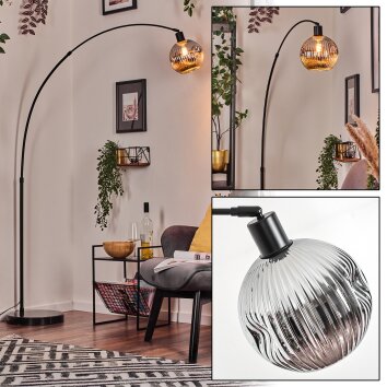 Ripoll floor lamp, Arch lamps black, 1-light source