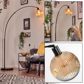 Ripoll floor lamp, Arch lamps black, 1-light source