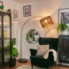 Cando floor lamp, Arch lamps chrome, black, 1-light source