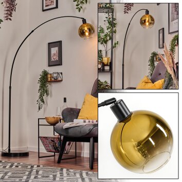 Koyoto floor lamp, Arch lamps black, 1-light source