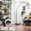 Koyoto floor lamp, Arch lamps black, 1-light source