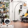 Koyoto floor lamp, Arch lamps black, 1-light source