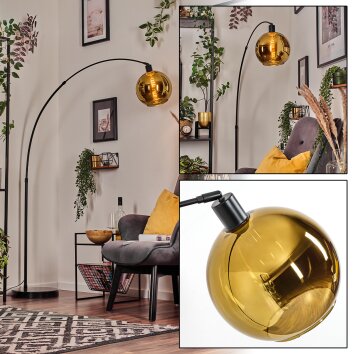 Koyoto floor lamp, Arch lamps black, 1-light source