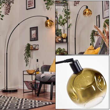 Ripoll floor lamp, Arch lamps black, 1-light source