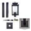 Tieva path light black, 1-light source