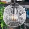 Ripoll hanging light, globe light, Cluster pendant lamp clear, 4-light sources