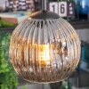 Ripoll hanging light, globe light, Cluster pendant lamp Smoke-coloured, 4-light sources