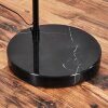 Bassagoda floor lamp, Arch lamps black, 1-light source, Fabric shade