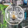 Ripoll hanging light, globe light, Cluster pendant lamp clear, 4-light sources
