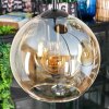 Koyoto globe light, Cluster pendant lamp Amber, 4-light sources