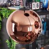 Ripoll hanging light, globe light, Cluster pendant lamp coppery, 4-light sources