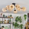 Basto ceiling light Ecru, 8-light sources