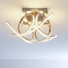 FELIN ceiling light LED matt nickel, 1-light source
