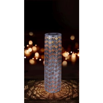 Globo REX Solar Light LED silver, 1-light source