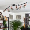 BARIPADA Ceiling Light black, 6-light sources