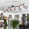 BARIPADA Ceiling Light black, 6-light sources