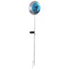 Globo  solar light LED blue, silver, 1-light source