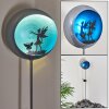 LOANO solar light LED blue, silver, 1-light source