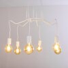Cuyama Pendant Light white, 6-light sources