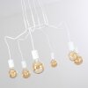 Cuyama Pendant Light white, 6-light sources