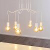 Cuyama Pendant Light white, 6-light sources