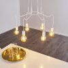 Cuyama Pendant Light white, 6-light sources