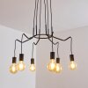 Cuyama Pendant Light black, 6-light sources