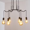 Cuyama Pendant Light black, 6-light sources