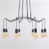 Cuyama Pendant Light black, 8-light sources