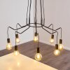 Cuyama Pendant Light black, 8-light sources