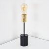 Gnarp Table lamp gold, black, 1-light source