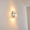 CONCHA Wall Light white, 1-light source