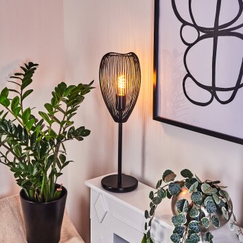 FOREL Table lamp black, 1-light source