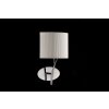 Mantra Eve wall light chrome, 1-light source