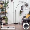 Ripoll floor lamp, Arch lamps black, 1-light source