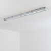 Ilena outdoor ceiling light, outdoor light, bathroom light, spotlight, ceiling light LED grey, 1-light source