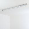 Ilena outdoor ceiling light, outdoor light, bathroom light, spotlight, ceiling light LED grey, 1-light source