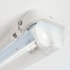 Ilena outdoor ceiling light, outdoor light, bathroom light, spotlight, ceiling light LED grey, 1-light source