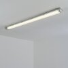 Ilena outdoor ceiling light, outdoor light, bathroom light, spotlight, ceiling light LED grey, 1-light source