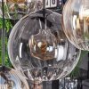 Koyoto hanging light, globe light, pendant light Amber, clear, Smoke-coloured, 8-light sources