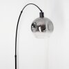 Ripoll globe light, floor lamp, Arch lamps black, 1-light source