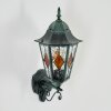 Hongkong outdoor wall light, wall light green, black, 1-light source