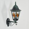 Hongkong outdoor wall light, wall light green, black, 1-light source