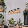 Koyoto hanging light, globe light, pendant light Amber, 4-light sources