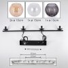 Koyoto hanging light, globe light, pendant light Amber, clear, Smoke-coloured, 4-light sources