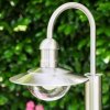 Elima outdoor floor lamp stainless steel, 1-light source