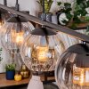 Koyoto hanging light, globe light, pendant light Amber, clear, Smoke-coloured, 4-light sources