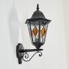 Hongkong outdoor wall light, wall light black, 1-light source